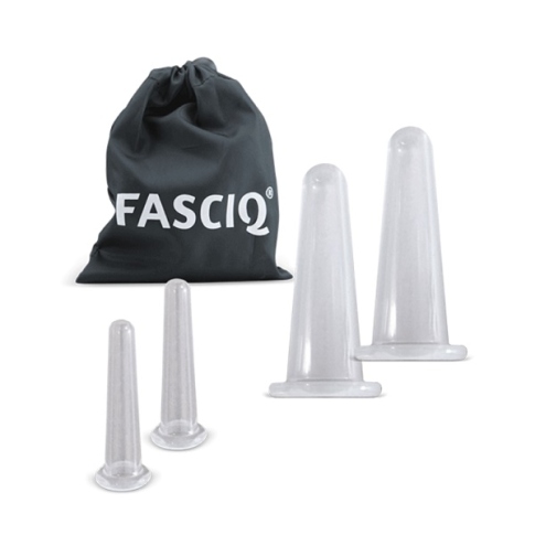 Veido taurelių rinkinys 2 mažos x 2 vidutinės FASCIQ®