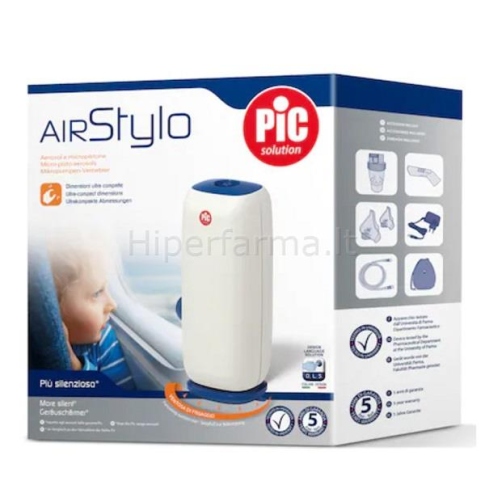 Mikro kompresorinis inhaliatorius PIC AIR STYLO