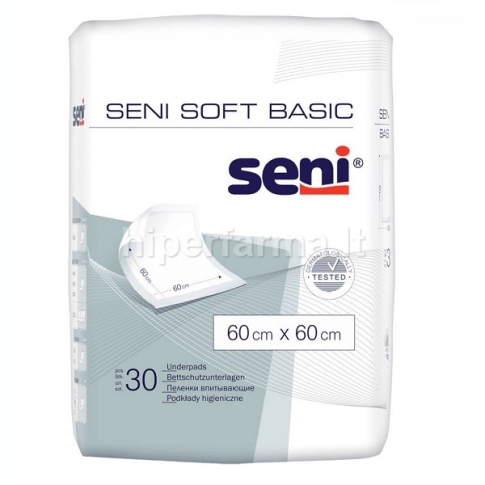 Paklotai SENI Soft Basic 60x60 N30