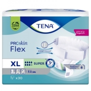 Juostinės sauskelnės TENA FLEX SUPER XL N30