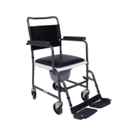 Tualeto kėdė-vežimėlis su ratukais